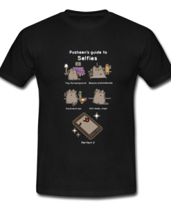 Pusheen 039 s Guide to Selfies shirt