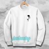 Rose black rose Sweatshirt