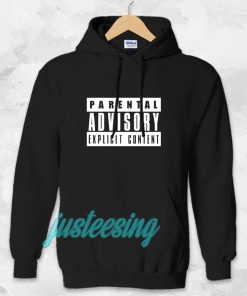 Parental Advisory Black Hoodie