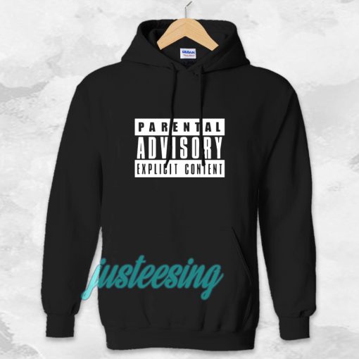 Parental Advisory Black Hoodie