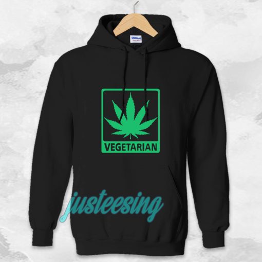 Vegetarian Marijuana Hoodie