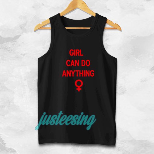 girls can do anything tanktop