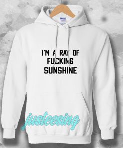 im a ray of fucking sunshine Hoodie