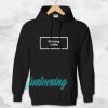 morning selfie Hoodie