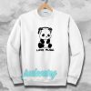 panda love music ringer Sweatshirt