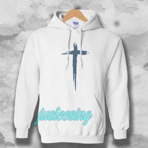 Cross Graphic Tee Hoodie