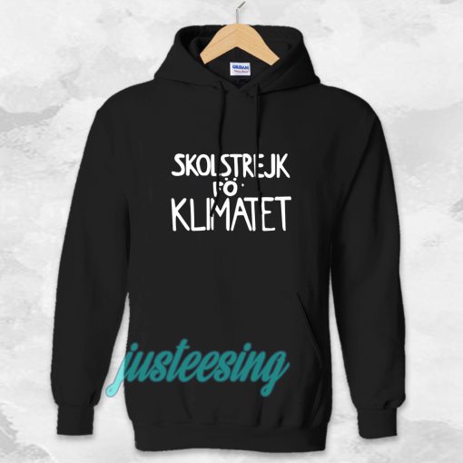 greta thunberg green Hoodie