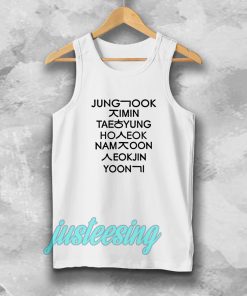 jung kook and friend bts tanktop