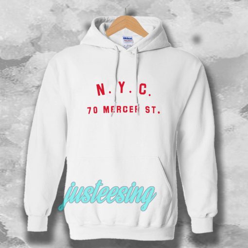 nyc 70 mercer st Hoodie