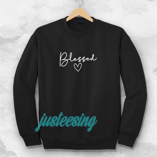 Blessed Cursive Sweatshirt