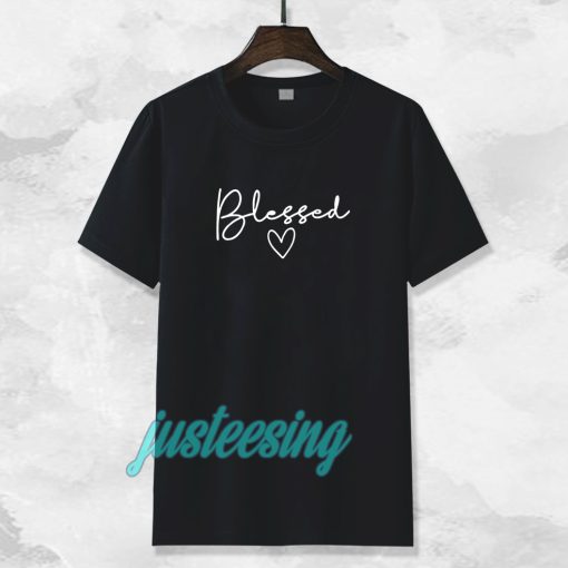 Blessed Cursive T-shirt