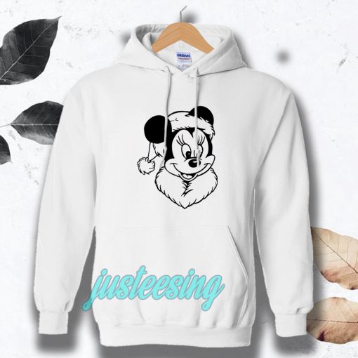 Coloriage Mickey Noel Hoodie