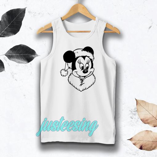 Coloriage Mickey Noel Tanktop