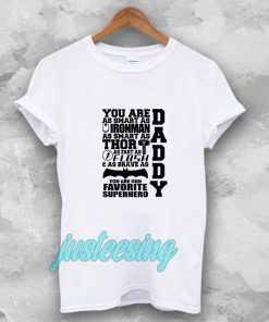 Daddy Superhero T-Shirts