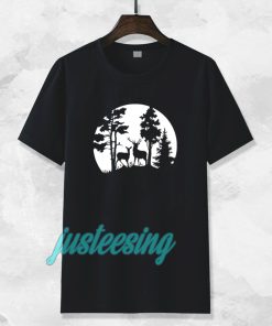 Deer in the forest T-shirt