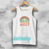 Good Vibes Only Rainbow Tanktop