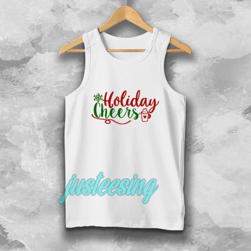 Holiday Cheers Christmas Day Tanktop