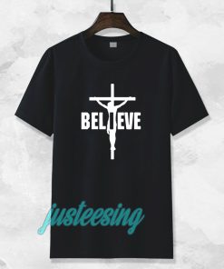 I Belive, Jesus on the cross T-shirtI Belive, Jesus on the cross T-shirt