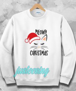 Meowy christmas Sweatshirt