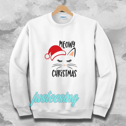 Meowy christmas Sweatshirt