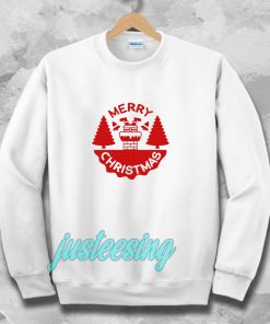 Merry Chrismast Design Sweatshirt TPKJ3