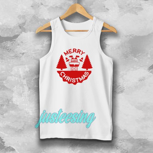 Merry Chrismast Design Tanktop TPKJ3