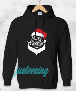 Santa Style Merry Chritsmas Hoodie