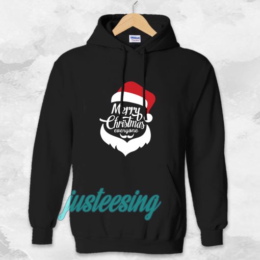 Santa Style Merry Chritsmas Hoodie