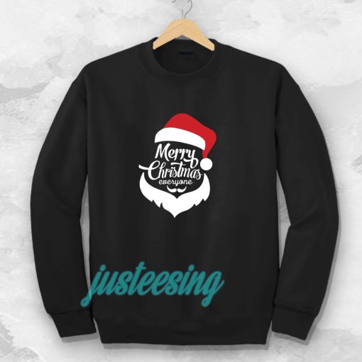 Santa Style Merry Chritsmas Sweatshirts