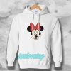 minnie mouse face Hoodie