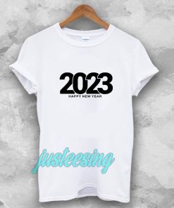 Happy New Year 2023 Calendar T-shirt TPKJ3