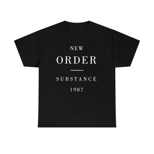 New Order Substance 1987 T shirt TPKJ3