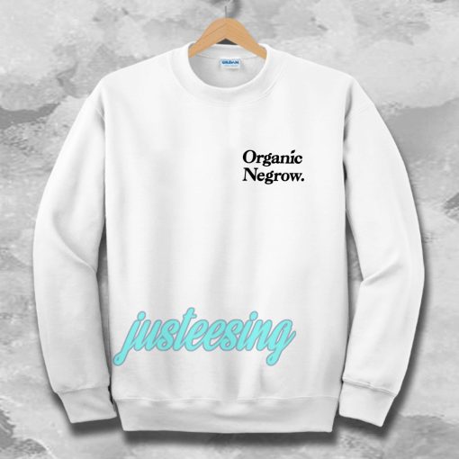 Organic Negrow Sweatshirt White TPKJ3