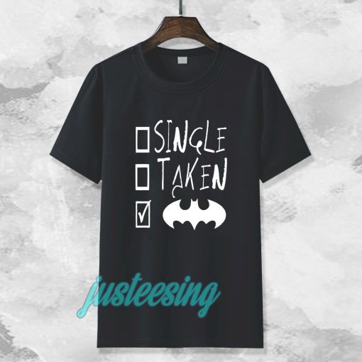 Single Taken Batman T-shirt TPKJ3