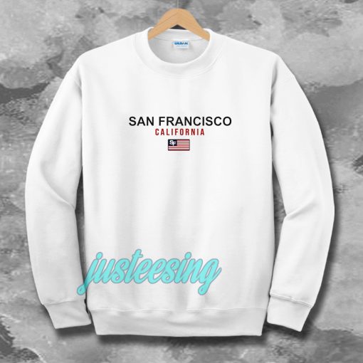 san francisco california sweatshirt TPKJ3