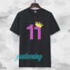 11th Birthday Girl T-Shirt TPKJ3
