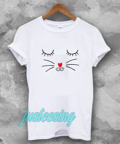 CAT FACE T-SHIRT TPKJ3