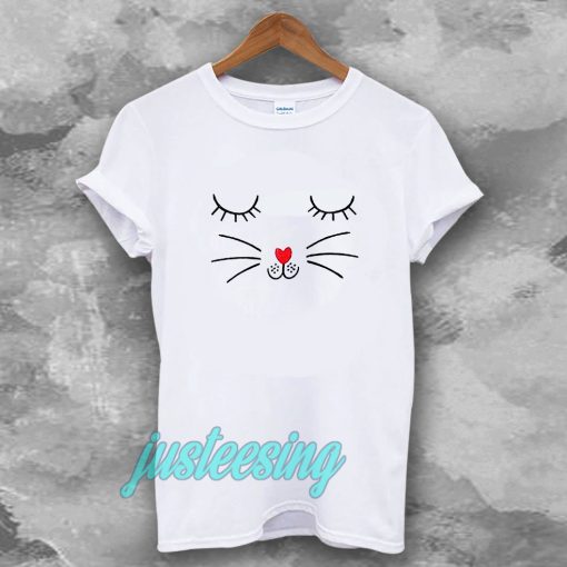 CAT FACE T-SHIRT TPKJ3