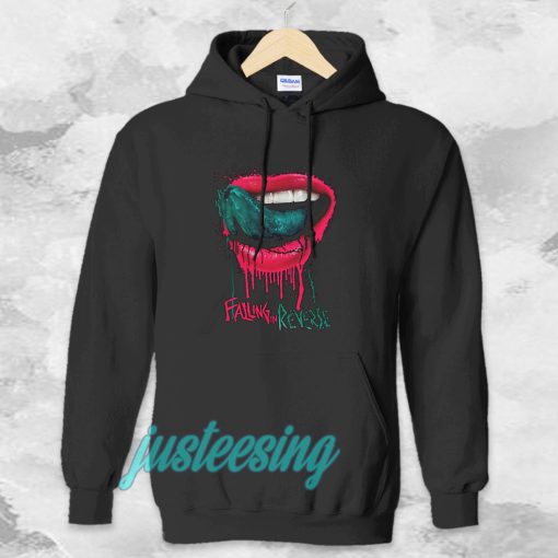 Falling In Reverse Lips Hoodie TPKJ3