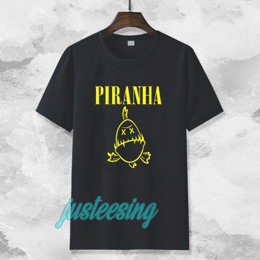 Piranha Nirvana Parody T-Shirt TPKJ3