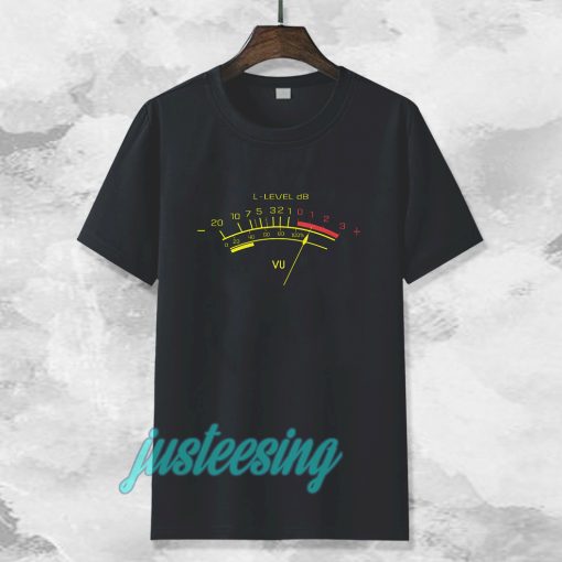 VU Meter T-Shirt TPKJ3