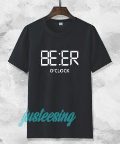 beer o'clock t-shirt unisex TPKJ3