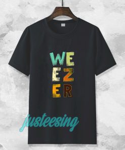 Band WEEZER - COLORED LOGO T-SHIRT TPKJ3