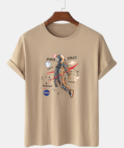 Cartoon Astronaut T-Shirt TPKJ3