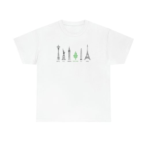 Portland City Tree T-Shirt TPKJ3