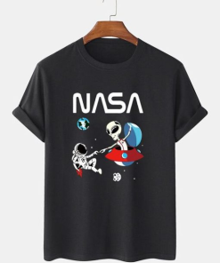 NASA Astronaut Alien T-shirt TPKJ3