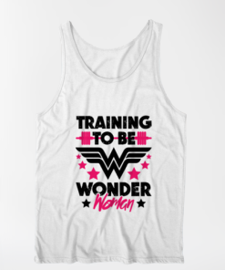 TRAINING TO BE WONDER Woman TANK TOP TPKJ3