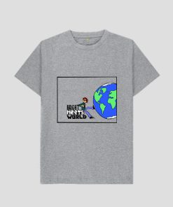 BRIGHT MEETS WORLD T-SHIRT TPKJ3