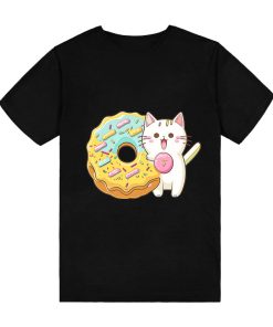 donut cat T-Shirt TPKJ3