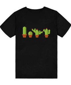 Cactus Pattern T-Shirt TPKJ3